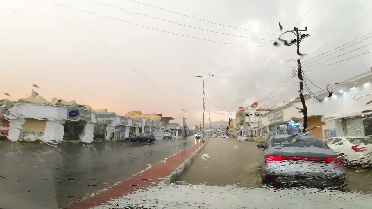 أمطار غزيرة  العرضية الشمالية نمرة اليوم الثلاثاء  ١٥ أكتوبر ٢٠٢٤  🌨🌧12ربيع ثاني 1446 🌨🌧⚡️