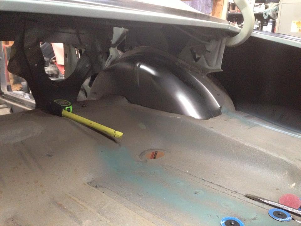 1968 Camaro Mini tub install part 1