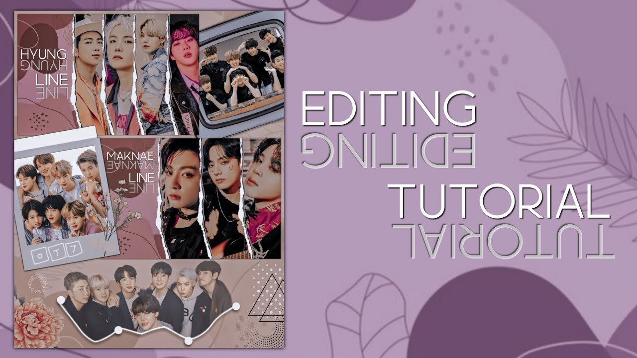 Editing Tutorial Ft.Bts💜✨ ||Picsart,Phonto🌼💜||By Rainbow Skills🌼💜 || #bts #btsarmy #btsedit