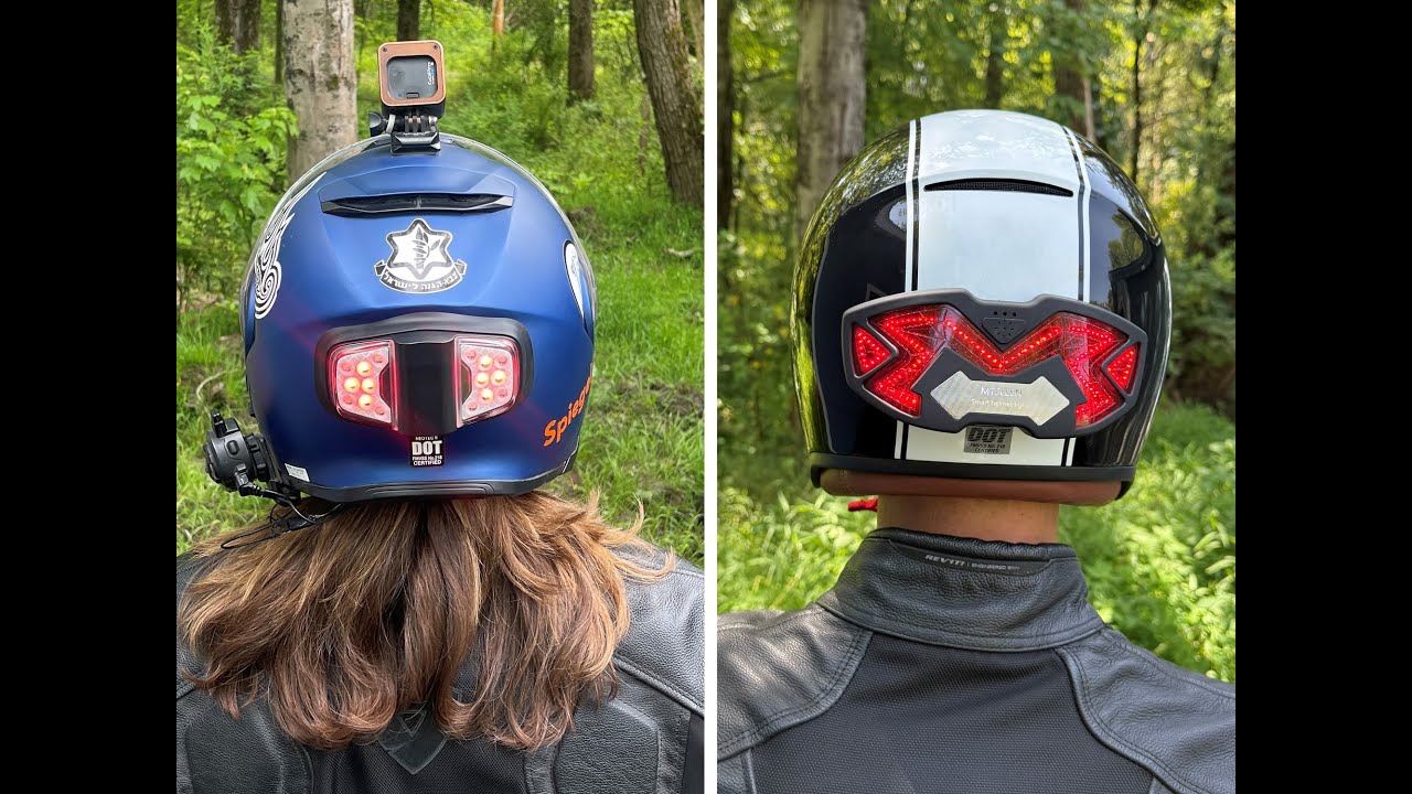 Helmet-Mounted LED Brake Lights Featuring inView2 and MTSEEEN - Moto Mouth Moshe Episode #74