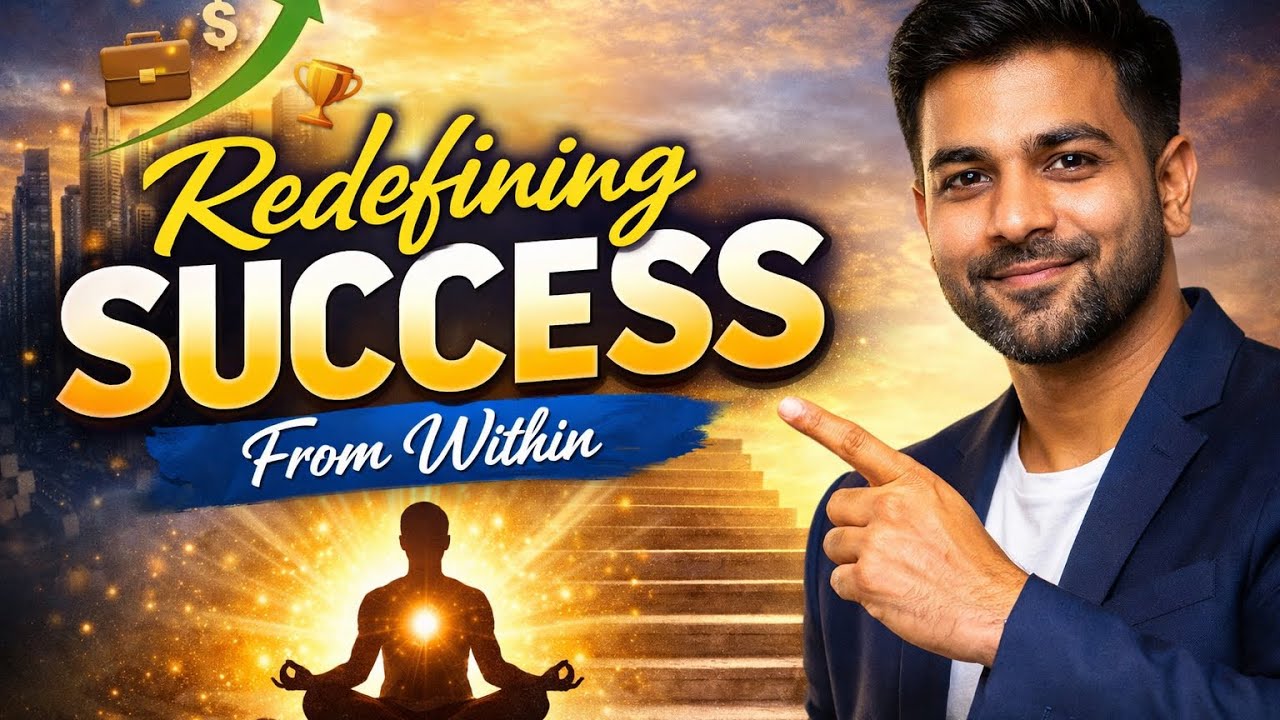 How does continuous inner development redefine the traditional concept of achieving true success?
