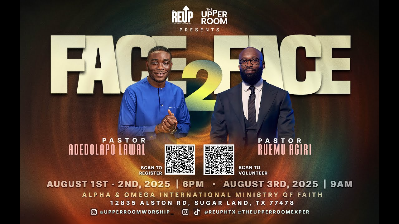 The ReUp Conference 2025 Day 1 | Face to Face: An Encounter with God