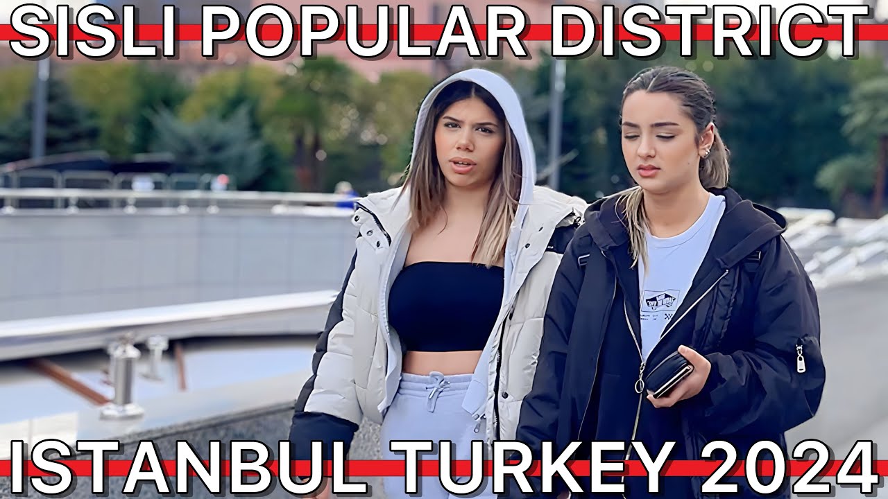 ISTANBUL🇹🇷TURKIYE 2024 Sisli is a popular area for tourists , Cevahir Mall  |4K