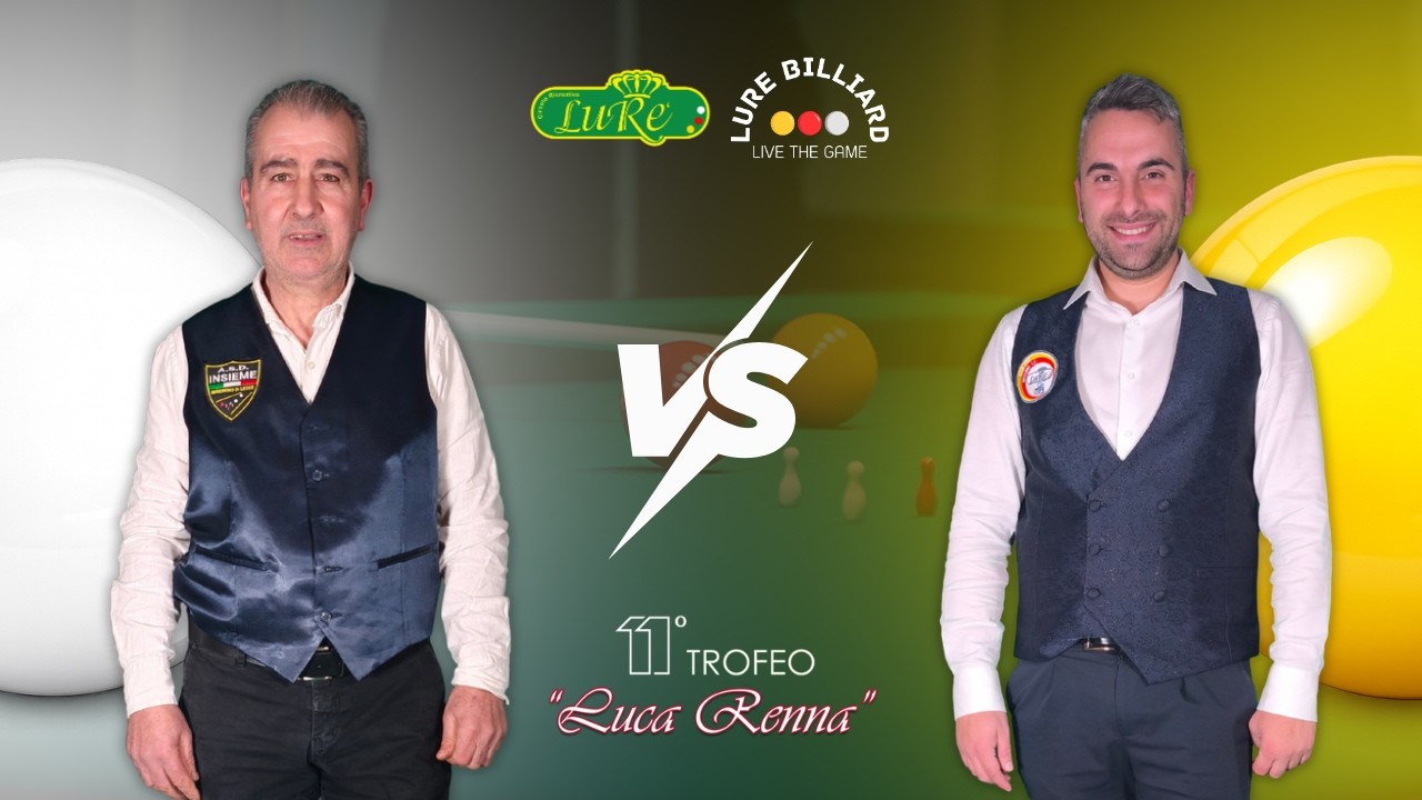 11° Trofeo “Luca Renna” CARMINE GEMMA vs STEFANO CARACUTA