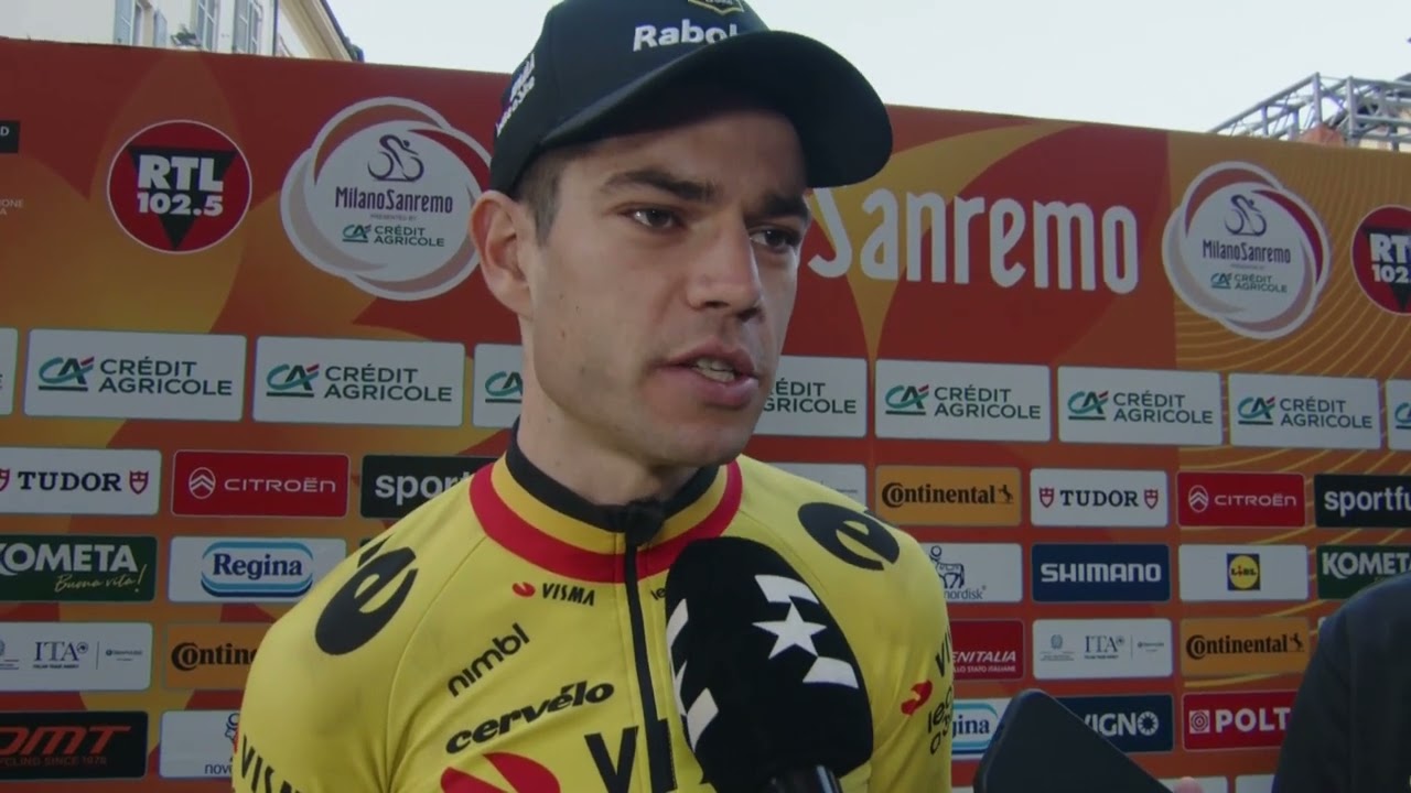 Wout van Aert - Interview before Milano-Sanremo 2026