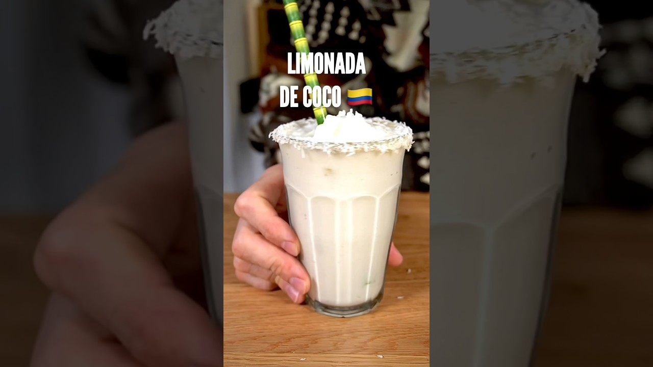 LIMONADA DE COCO #recetas #receta