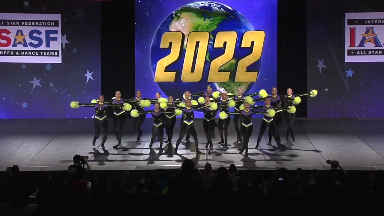 Red Hot Flames - Open Pom in Finals at The Dance Worlds 2022
