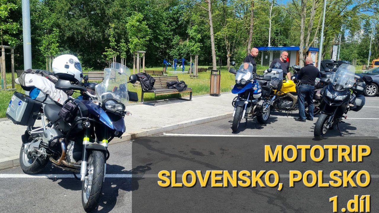 mototrip - Slovensko, Polsko 2022 - 1. část