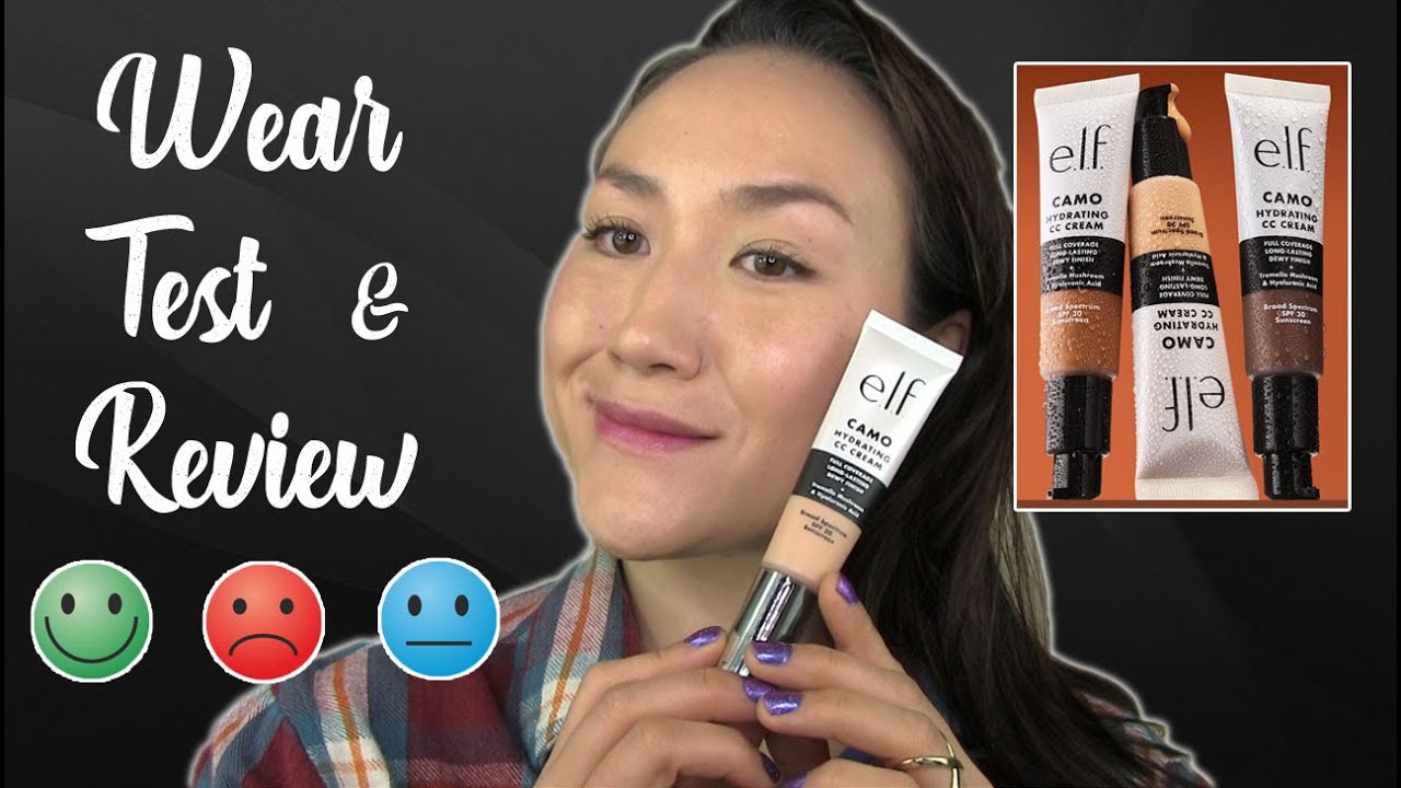 elf Camo HYDRATING CC Cream // WEAR TEST & REVIEW