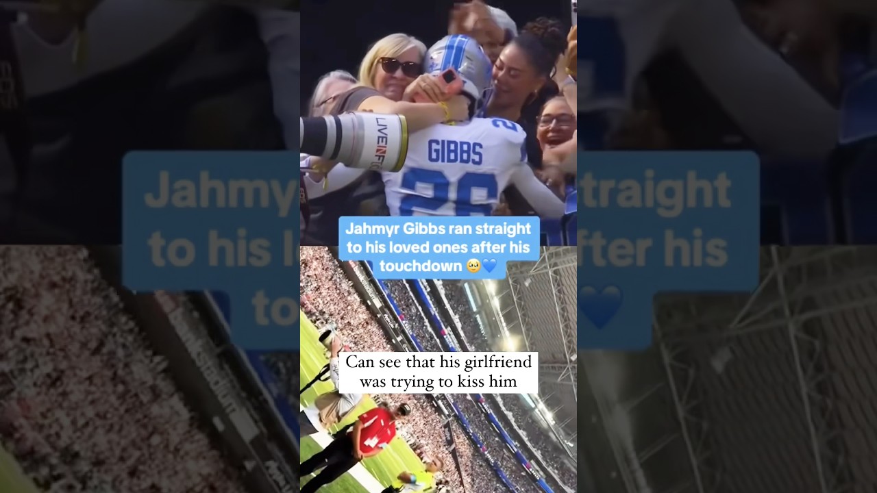 Jahmyr Gibbs’s girlfriend is too funny! 