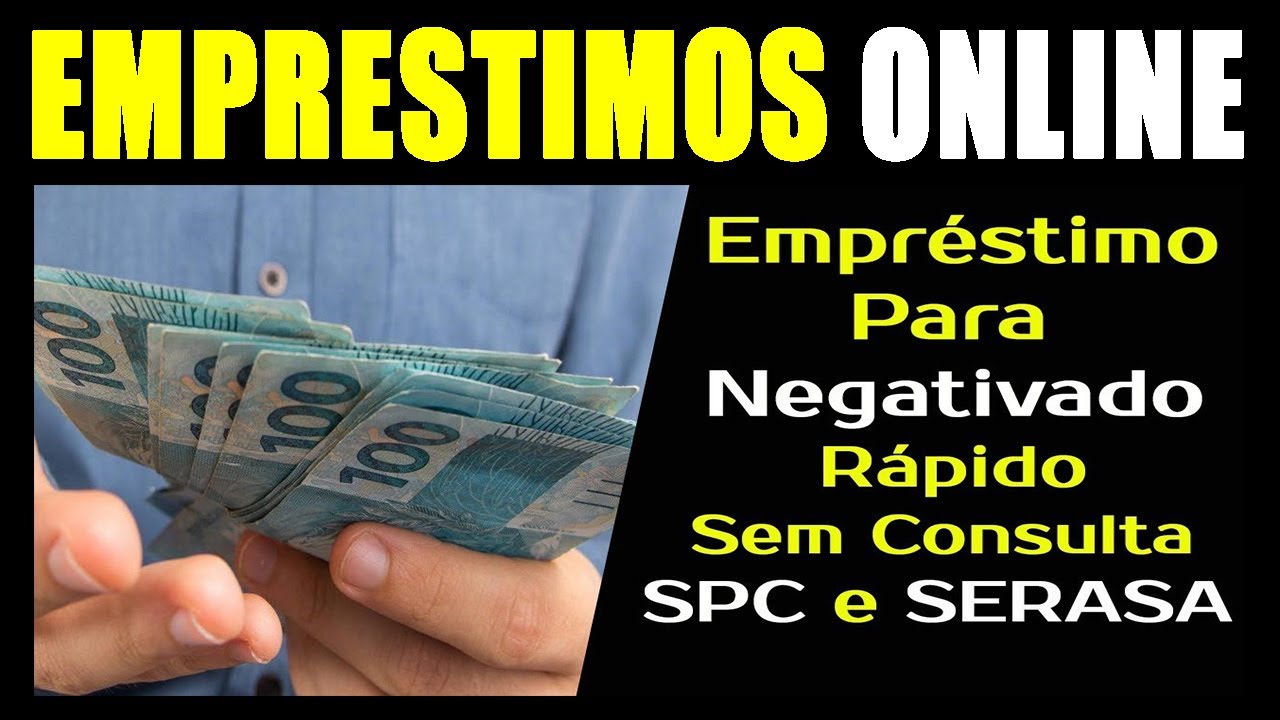 Cr&eacute;dito Para Negativados? Voc&ecirc; Consegue No Serasa eCred! EMPRESTIMOS ONLINE!