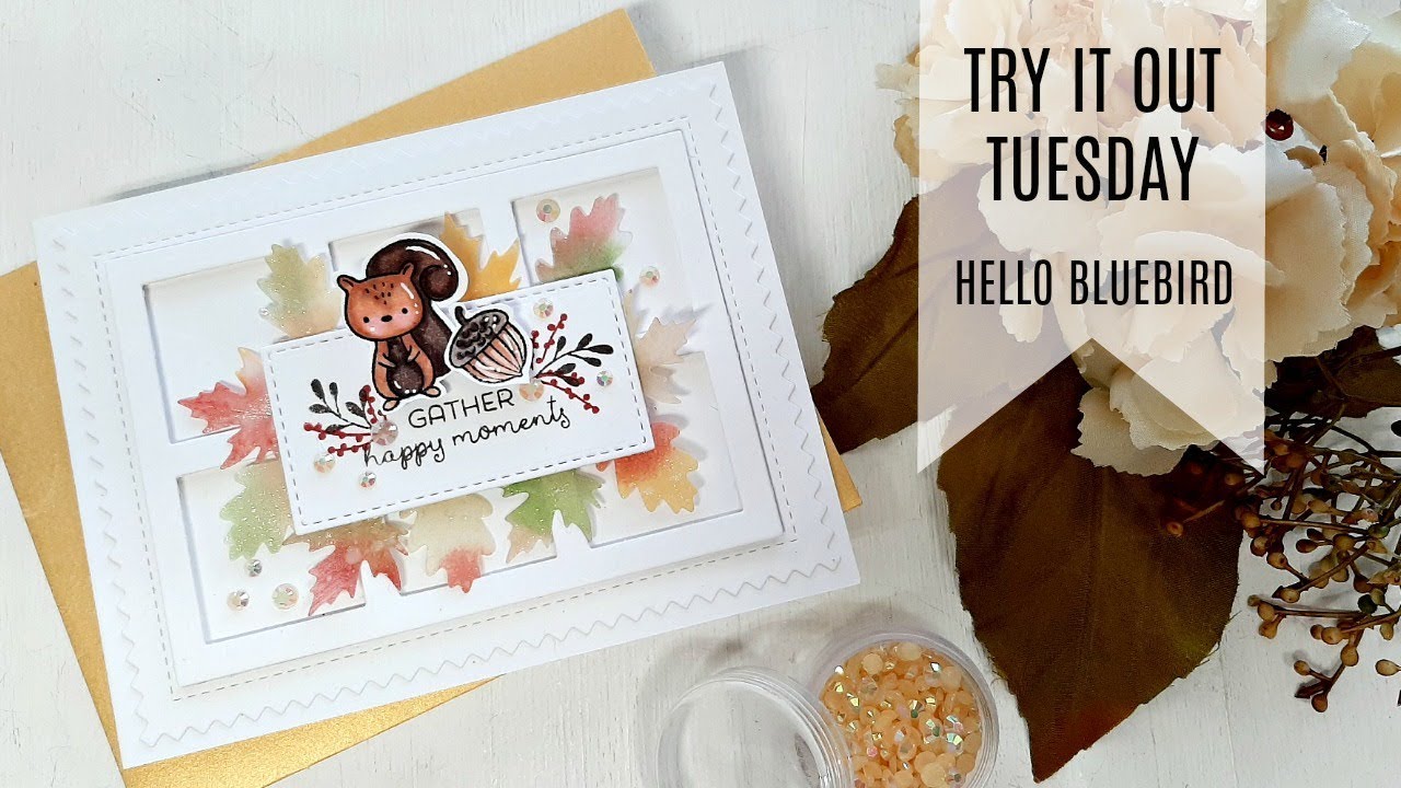 Try It Out Tuesday -  Woodland Littles / Fall Cardmaking Tutorial
