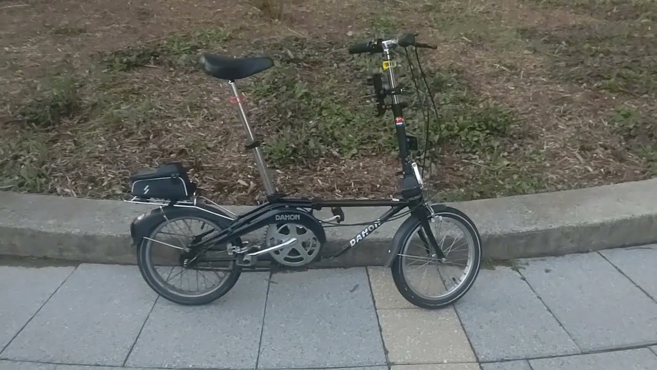 Обзор моего трехскоростного складного велосипеда Dahon EDP3 1990-х годов