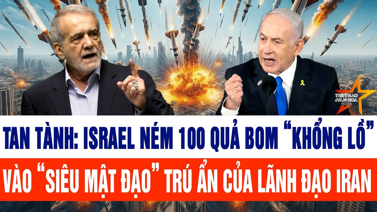 Thế giới nổi bật 7/3: Israel ném 100 quả bom 