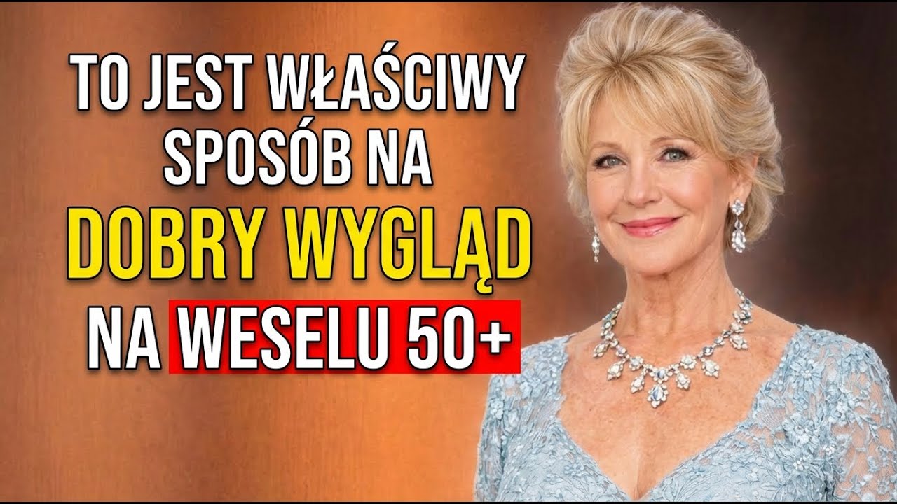 Jak się UBRAĆ na WESELE, będąc gościem 60+?