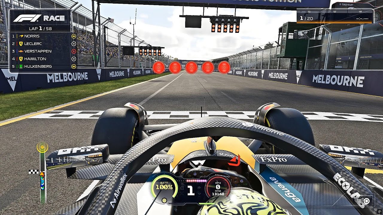 UNSTOPPABLE Lando Norris in F1 2025 Australian Grand Prix