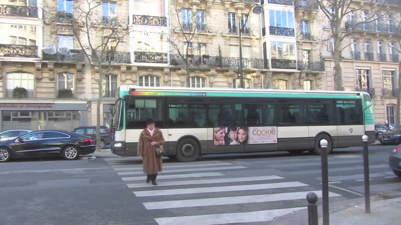 Buses in Paris, France 2013