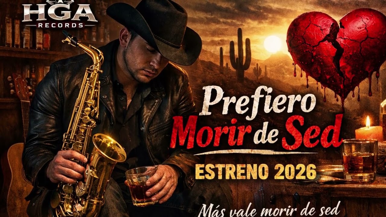Prefiero Morir de Sed 💔 | Norteño Sax Dolido 2026 | Canción de Desamor y Traición