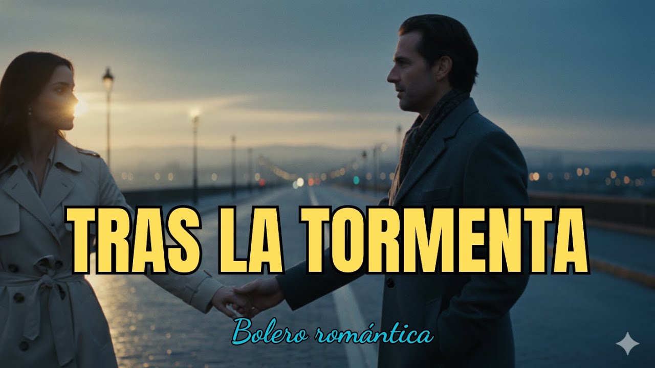 TRAS LA TORMENTA (Bolero Romántico) | Canción Nueva | Voz Masculina #bolero #musica #romantico #amor