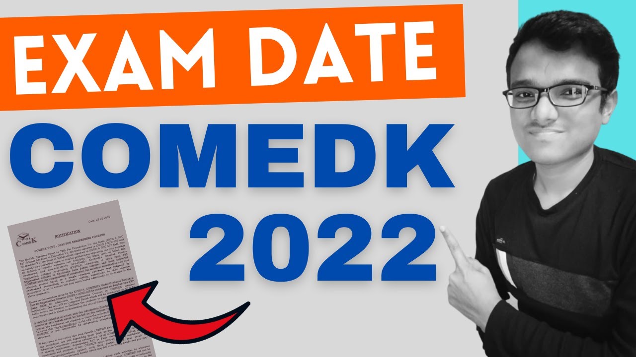 EXAM DATE | COMEDK 2022 Registration | Application Form | COMEDK 2022 | Update