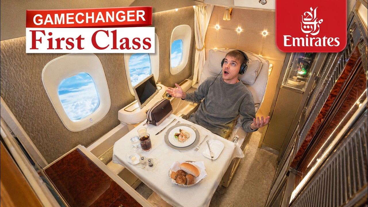 Ich teste die NEUESTE Emirates First Class 