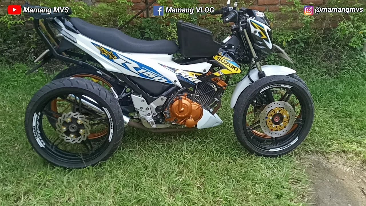 Cara pasang velg vixion ke satria fu #part2