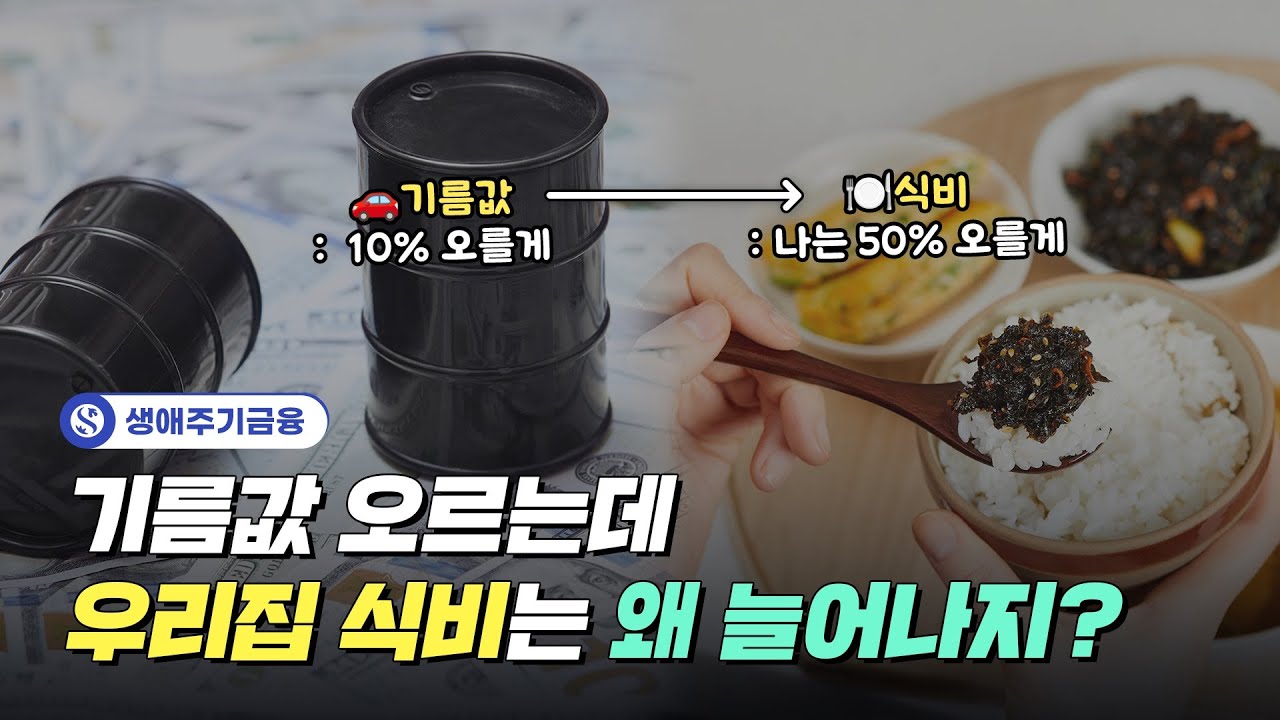 [유가와 경제 간의 상관관계] 기름값과 물가는 그렇고 그런 사이? │생애주기금융 EP.4