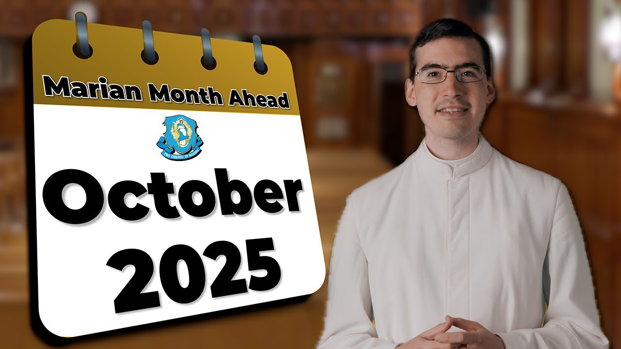 The Marian Fathers' Schedule for October 2025!