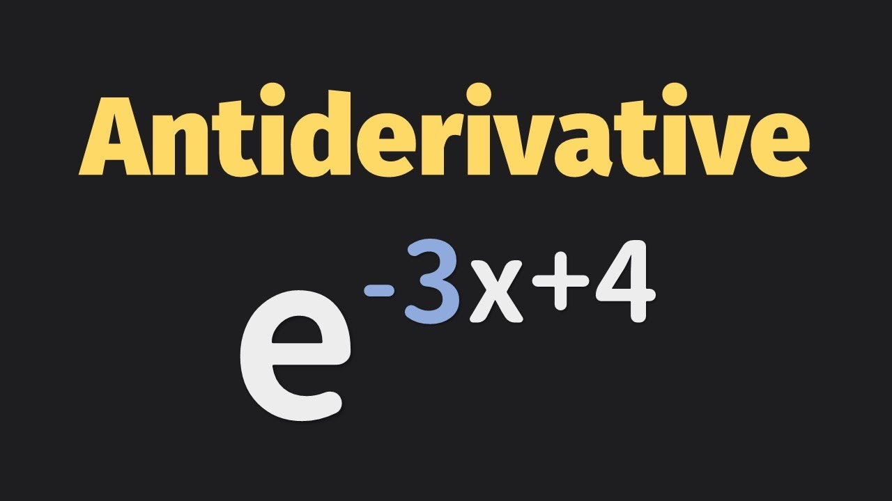 Integration of Exponential Function e^(ax + b) | Integration | Calculus | Glass of Numbers