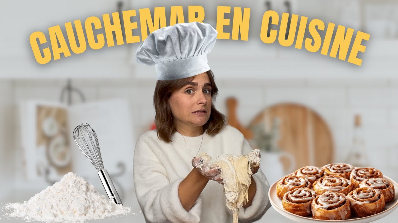 Je fais des cinnamon rolls pour la première fois (c'est cata...)