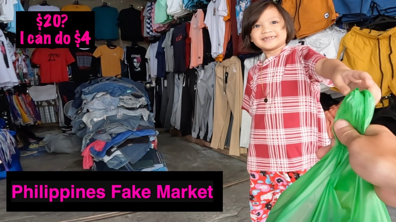 Counterfeit Market Bargaining Challenge in the Philippines!