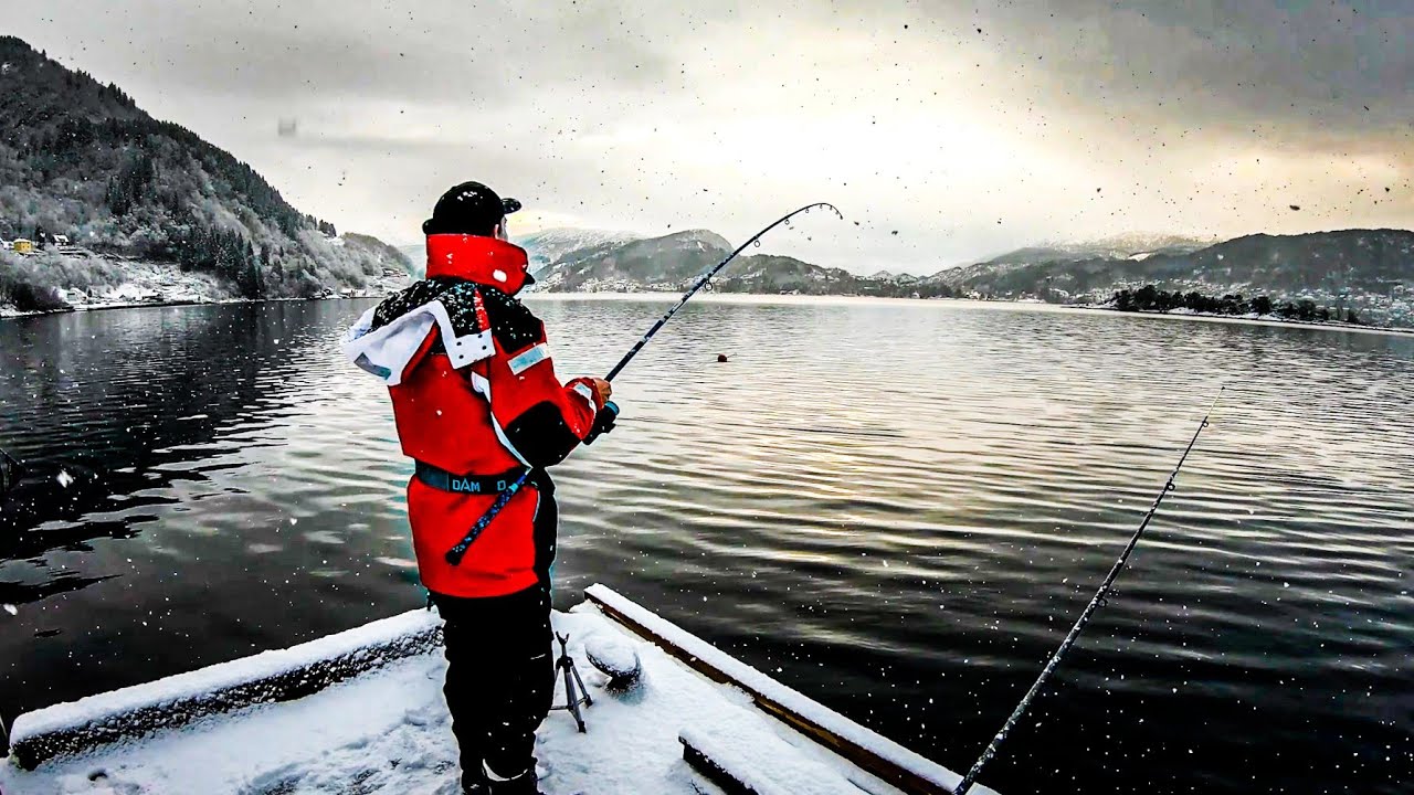 Winter Fishing in Norway