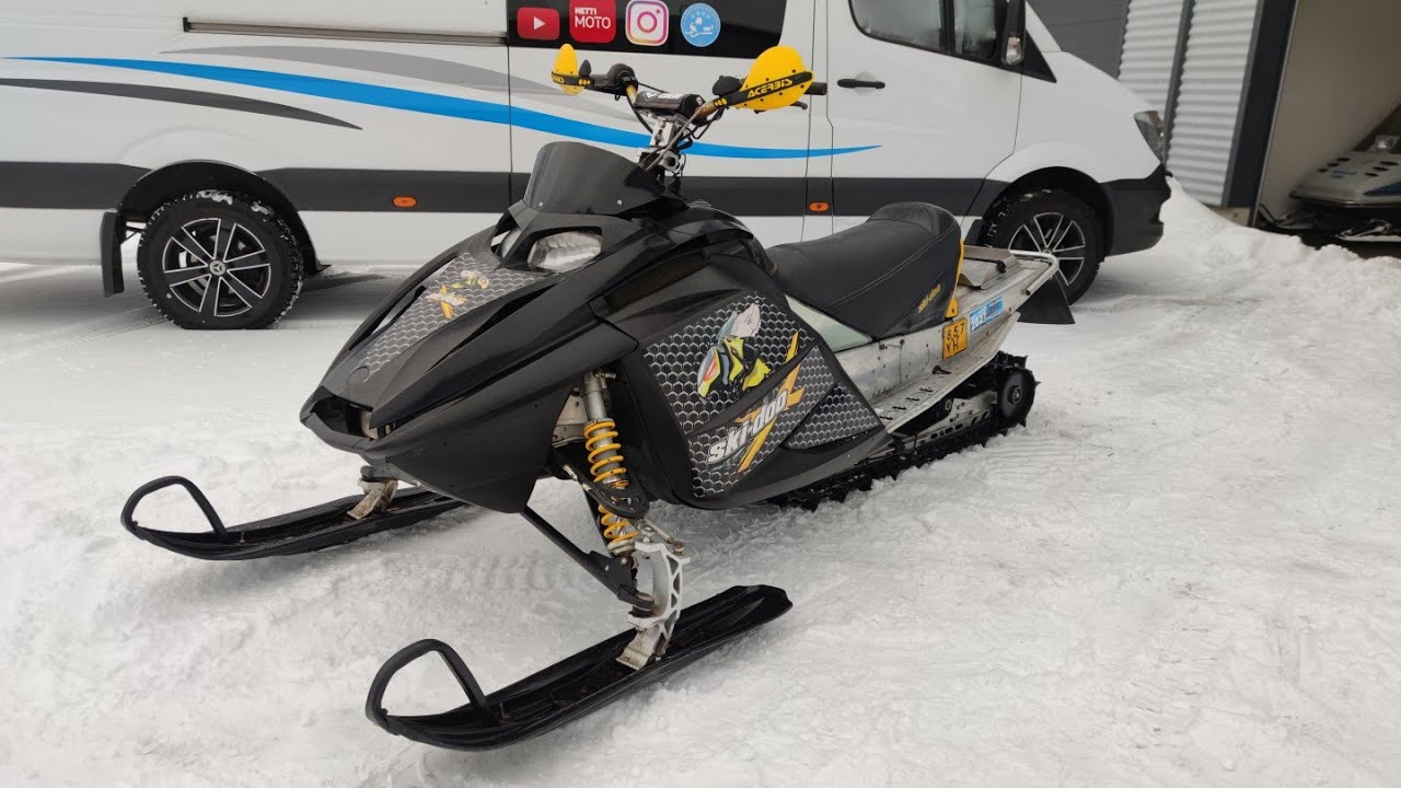 KISAKELKKA 800cc KONEELLA! | SKI DOO MXZ 440/800
