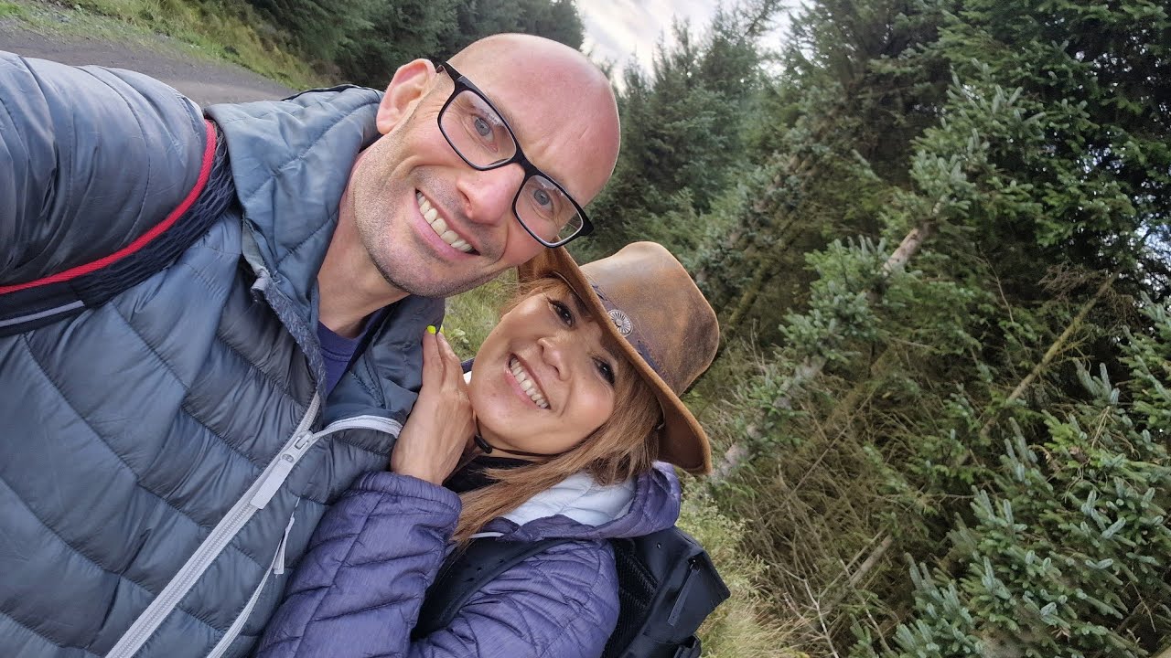 Hike to Kielder observatory  and cat cairn #kielder #insta360x3 #djimini3pro