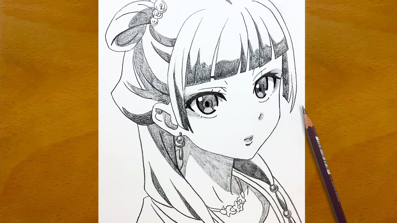 Anime Sketch | How to Draw Maomao | The Apothecary Diaries Art Process