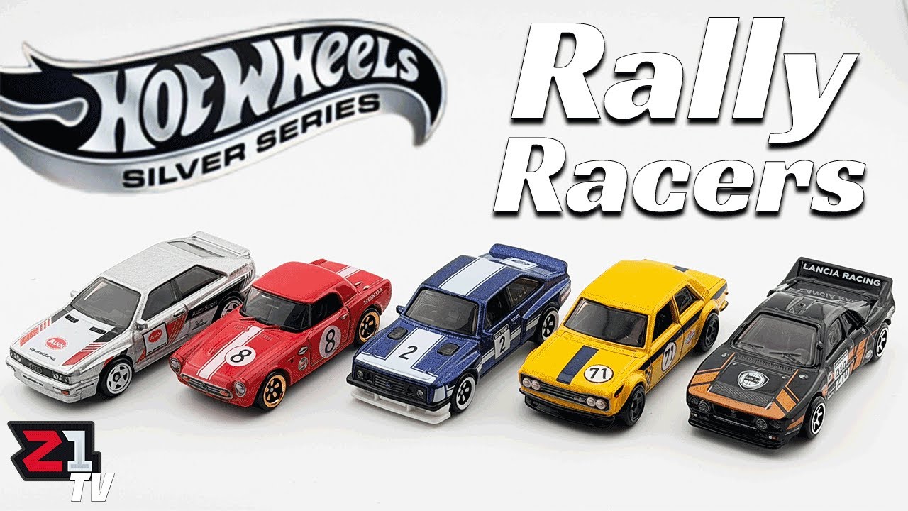 Распаковка НОВЫХ гоночных машинок Hot Wheels серии Silver Series! Rip N' Race