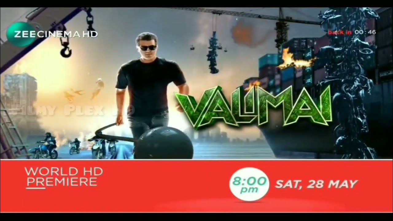 Valimai (2022) World Television Premiere Only On Zee Cinema