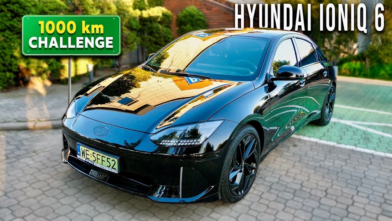 HYUNDAI IONIQ 6 w 1000 km Challenge 🤯 Popełniłem duży błąd na trasie...