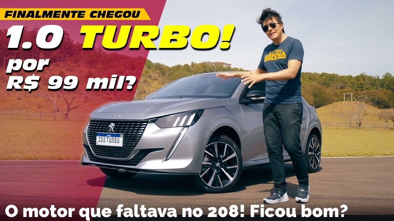 Novo Peugeot 208 1.0 TURBO T200 2024: por R$ 99 mil, finalmente com o motor do Pulse! Avaliação