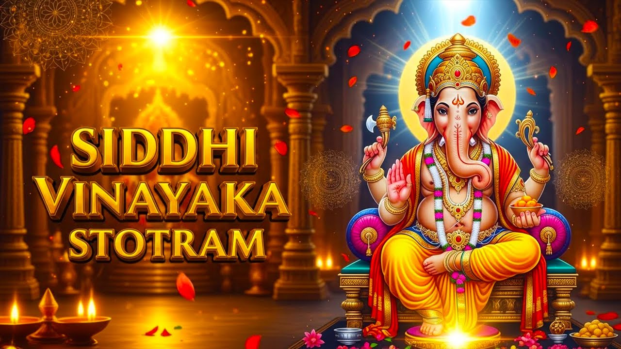 Siddhi Vinayaka Stotram | Powerful Lord Ganesha Stotram | Lord Ganpati Songs | Vinayaka Bhakti Songs