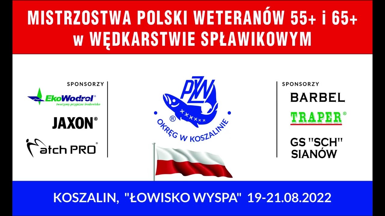 Spławikowe Mistrzostwa Polski Weteranów 55+ i 65+