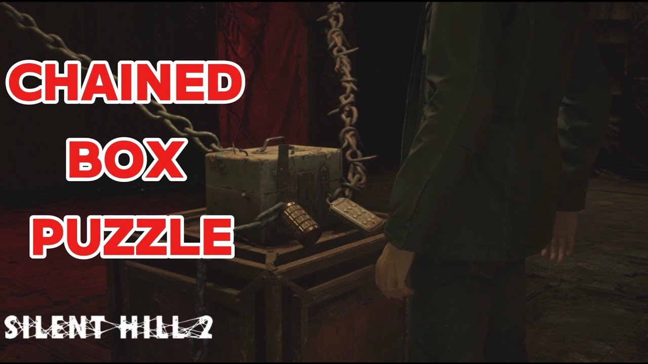 Silent hill 2 remake - Chained Box Puzzle Solution || حل لغز الصندوق المتسلسل 
