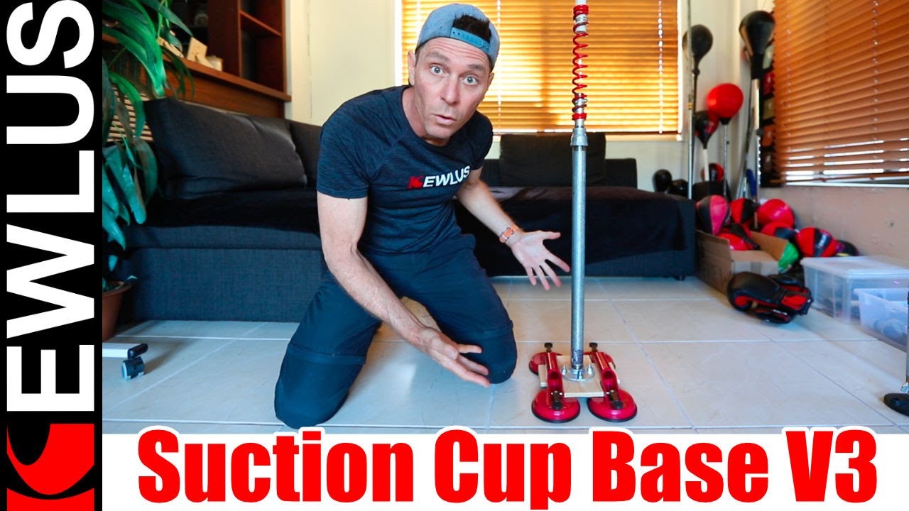 How To Make a Suction Cup Base (V3) for Your Punching Bag or Spar Bar
