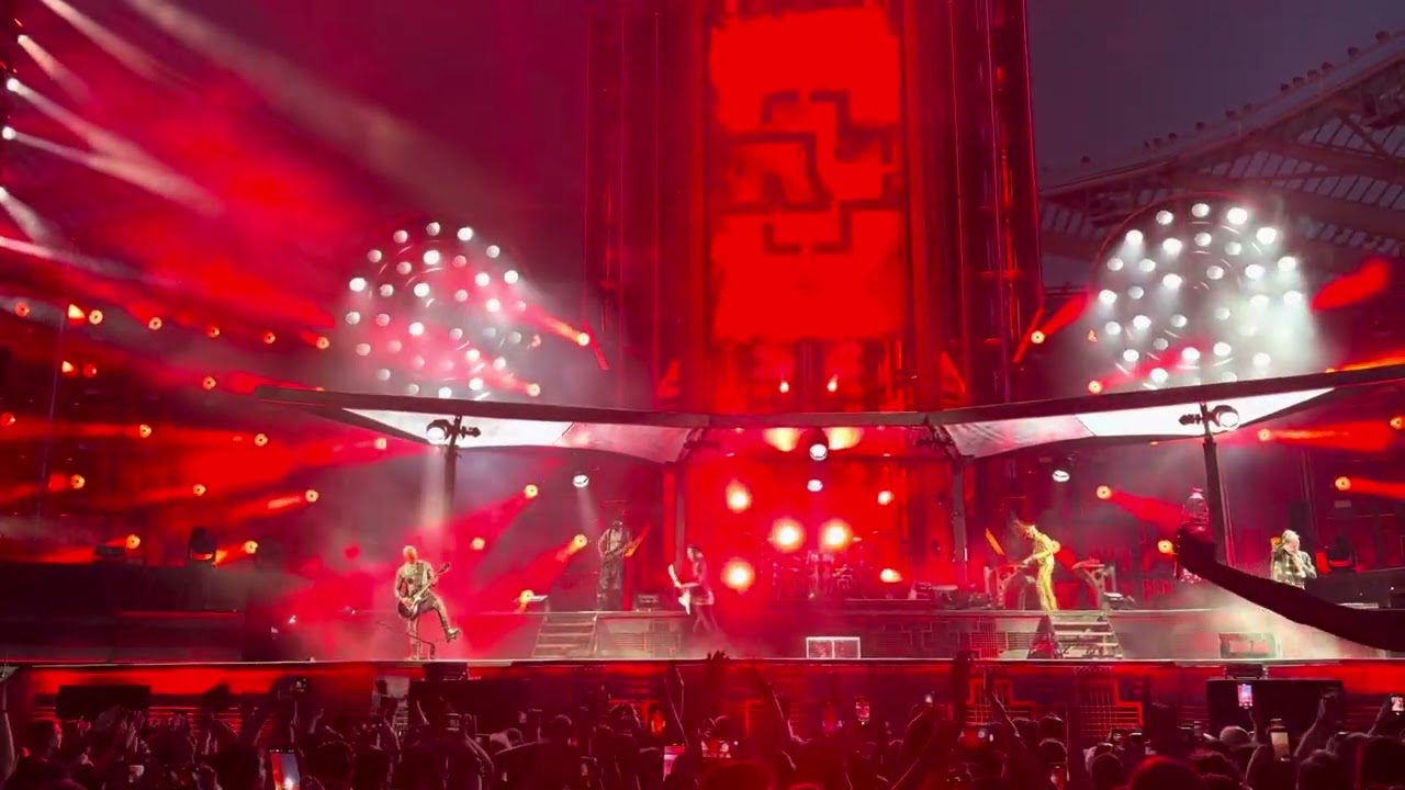 Mein Herz brennt - Rammstein (live) Athens 2024