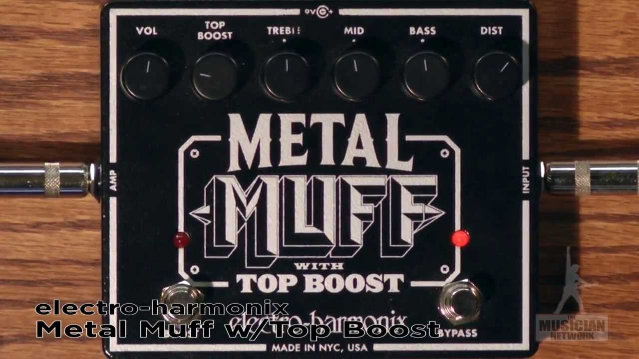 EHX Metal Muff Top Boost Distortion Guitar Pedal Review - GearUP on TMNtv !