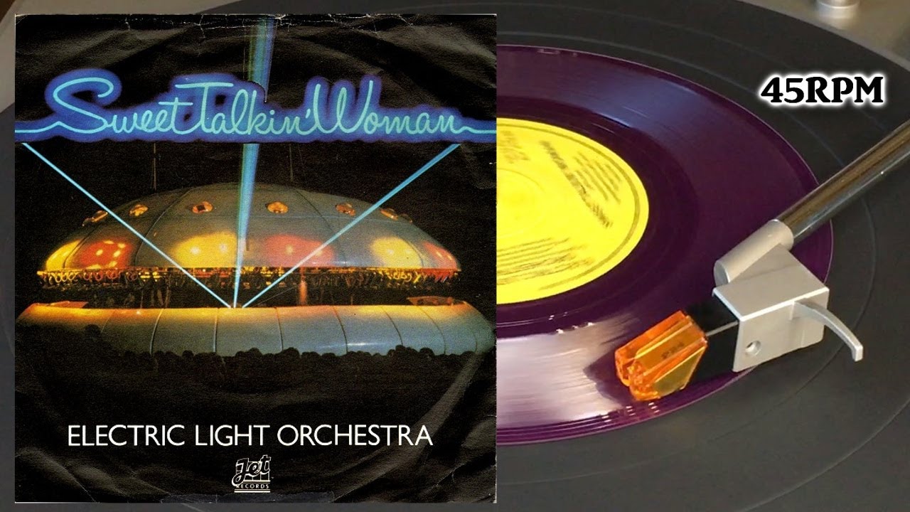 Electric Light Orchestra - Sweet Talkin' Woman, 1978, Jet Records - JET 121,Vinyl, 7