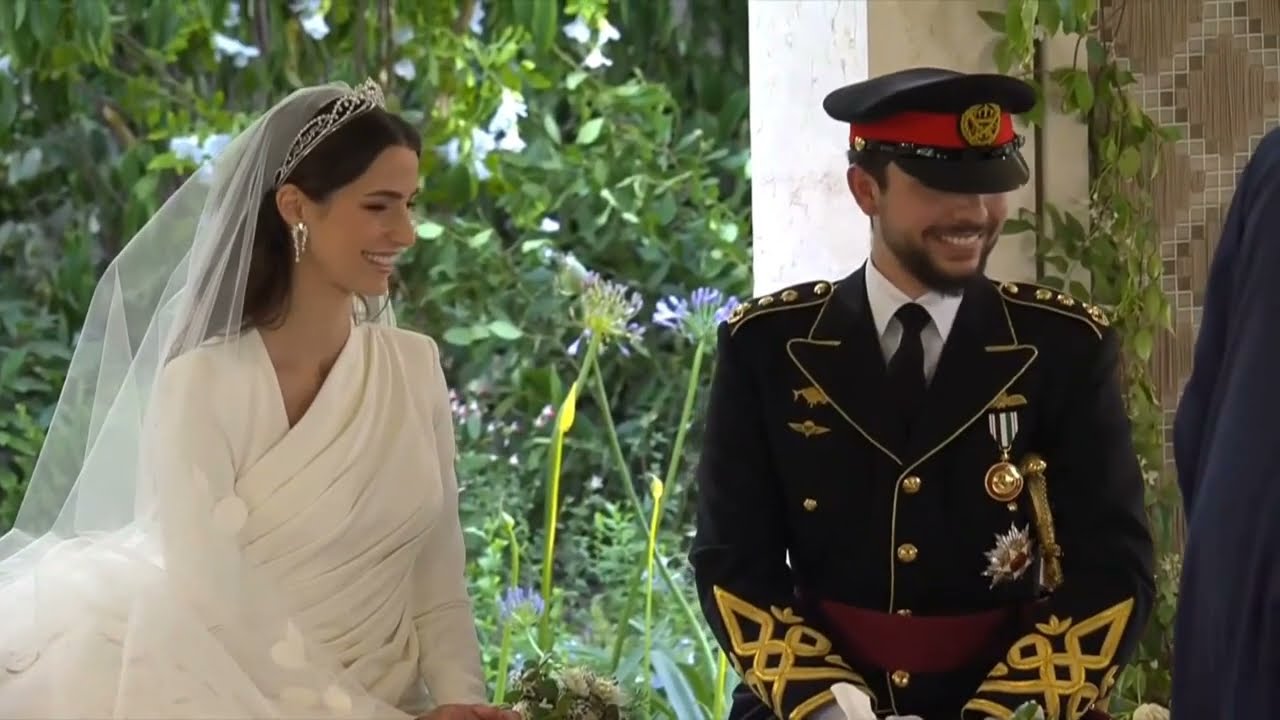 Inside the Wedding of Queen Rania and King Abdullah II's Eldest Son, the Crown Prince Al Hussein!