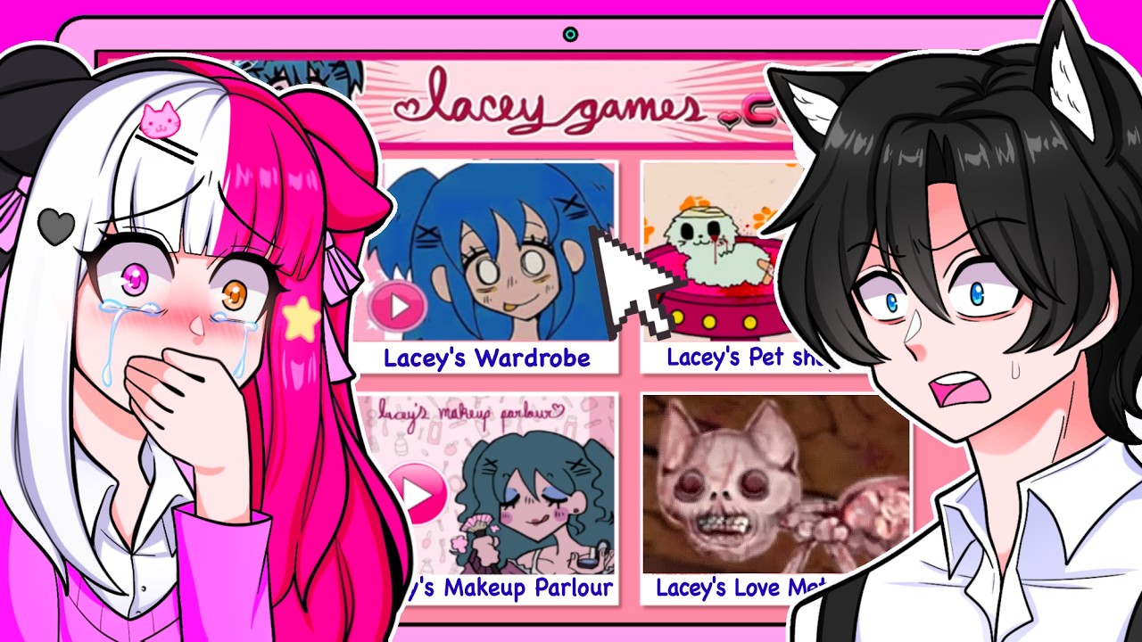 We Visit REAL BANNED laceygames.com (THESE GAMES WERE FOR KIDS??)