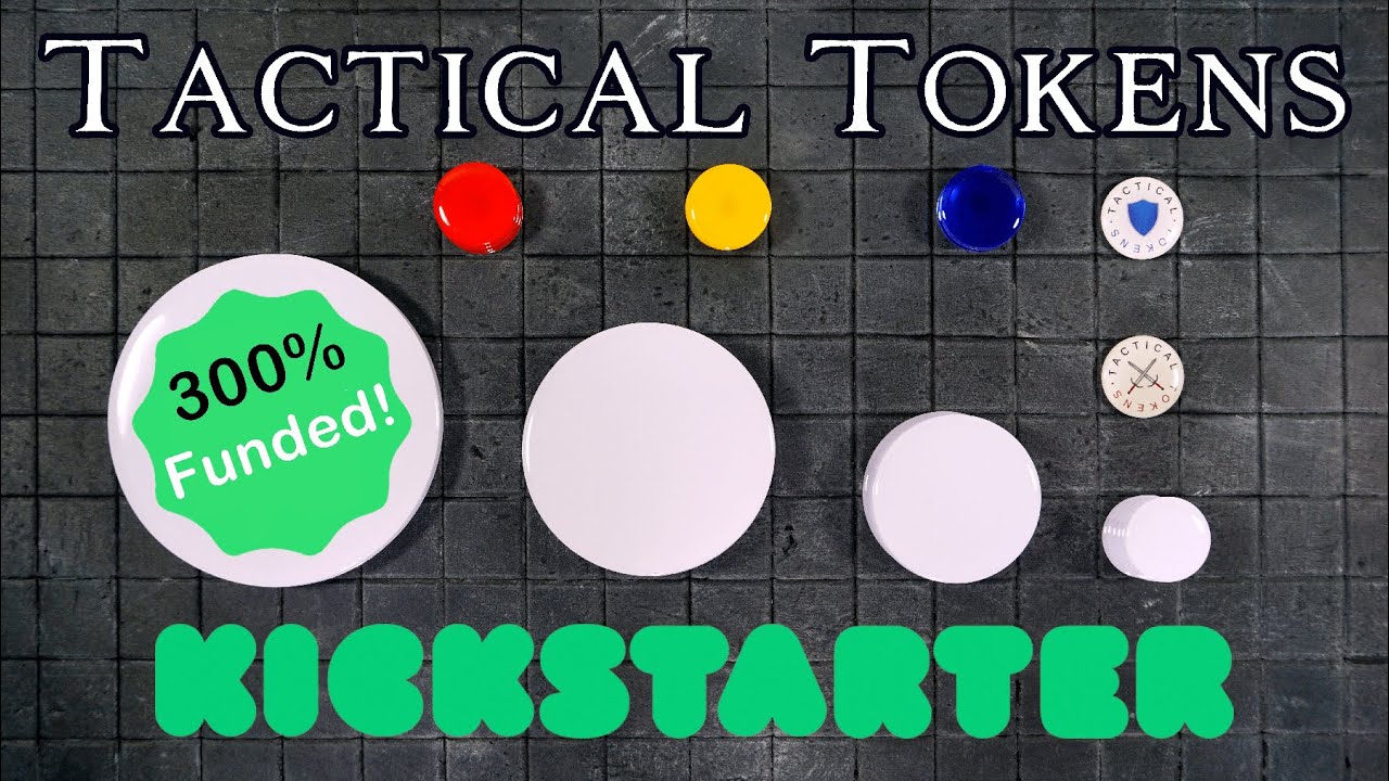 Kickstarter: The Ultimate Reusable Gaming Tokens.