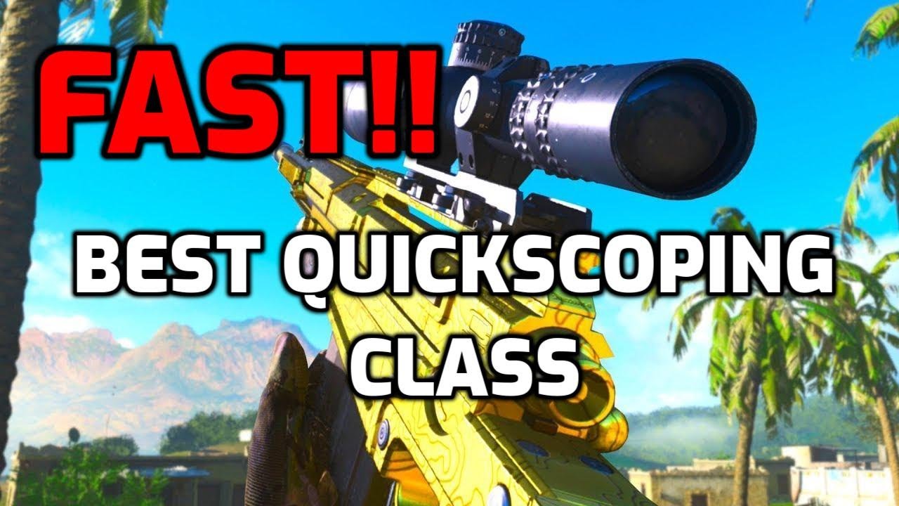 BEST QUICKSCOPING CLASS SETUP AX-50 CALL OF DUTY MODERN WARFARE